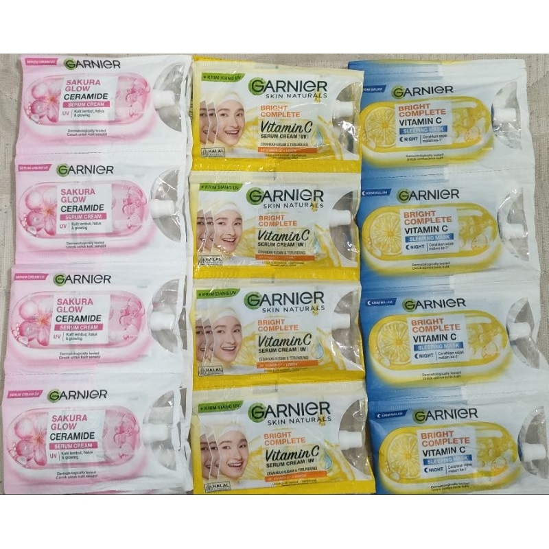 Garnier Sachet Cream, Serum & Face Wash - SACHET