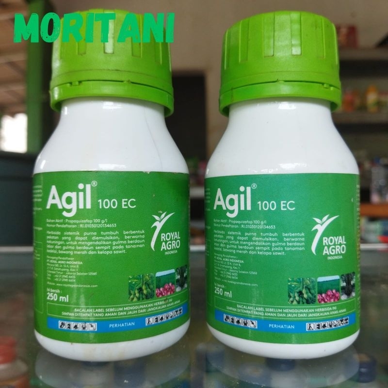 AGIL 100 EC 250 ml Herbisida Selektif Untuk Pohon Cabai Bahan Aktif Propaquizafop