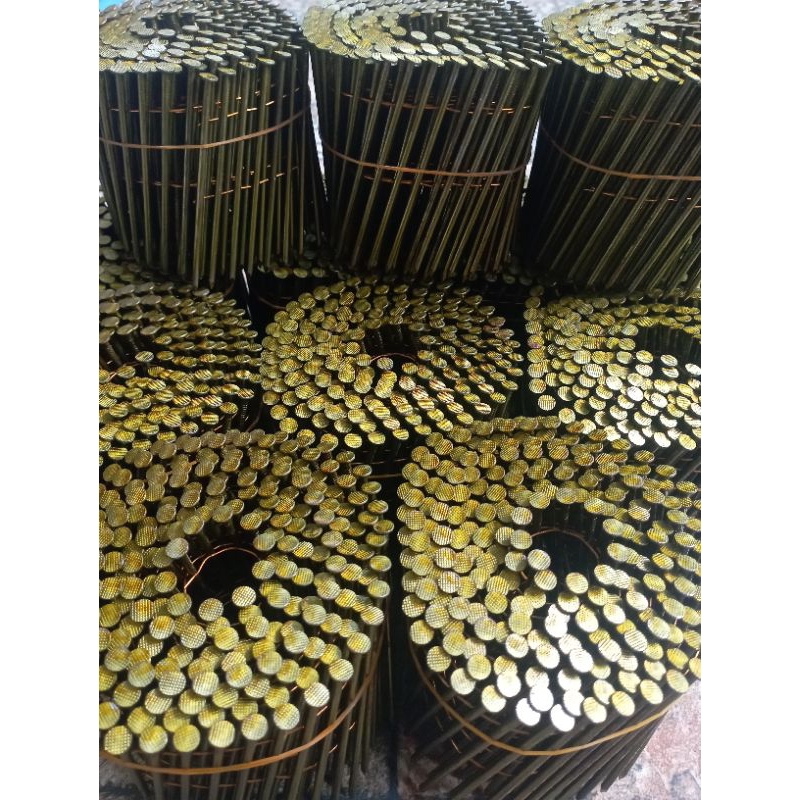 Paku Pallet 90mm Paku Tembak 9cm polos Coil Nailer 90mm paku tembak polos 9cm