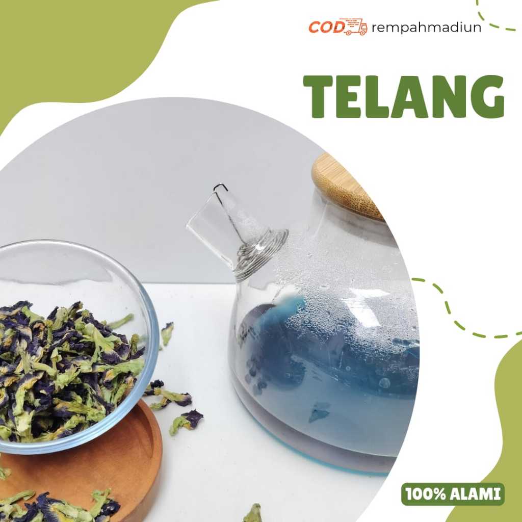 

Teh Bunga Telang Kering Butterfly Pea Pilihan