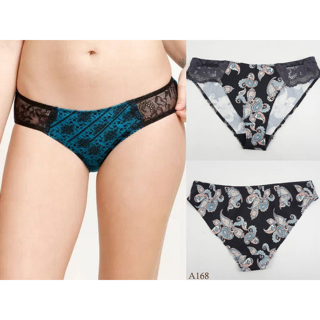 Celana Dalam Wanita Model Mini Motif Mix Lace Renda Rheto Pakaian Dalam / Underwear A168