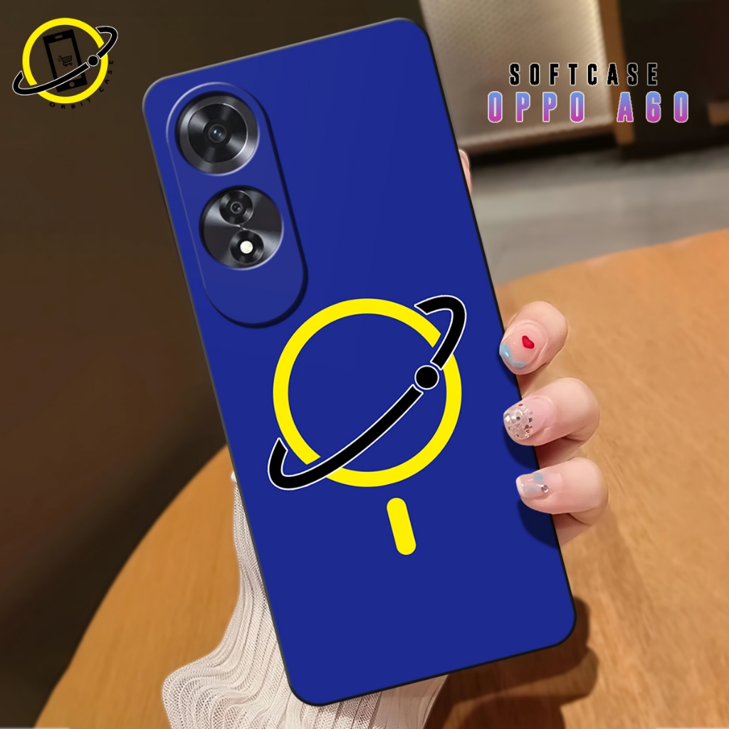 Orbit - Softcase Untuk OPPO A60 Terbaru - Motif Desain Premium 2025 - Case Protect Camera - Case Hp 