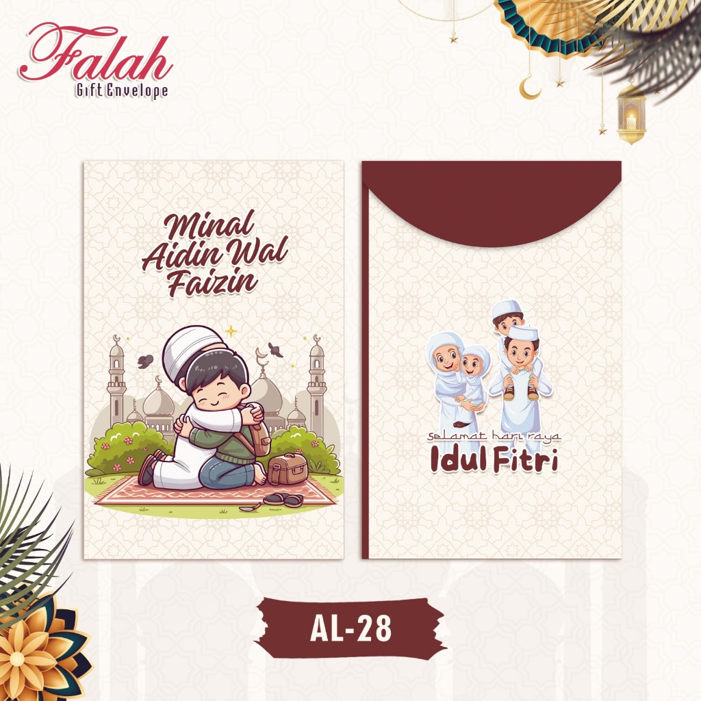 

Amplop Lebaran Falah Kode AL 28 Isi 50 pcs / Amplop Cantik / Amplop lucu / Amplop Lebaran Bisa Ecer