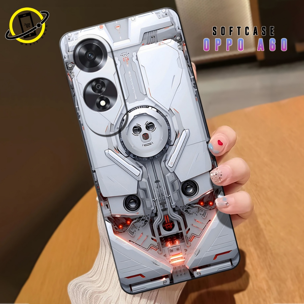 Orbit - Softcase Untuk OPPO A60 Terbaru - Motif Desain Premium 2025 - Case Protect Camera - Case Hp 