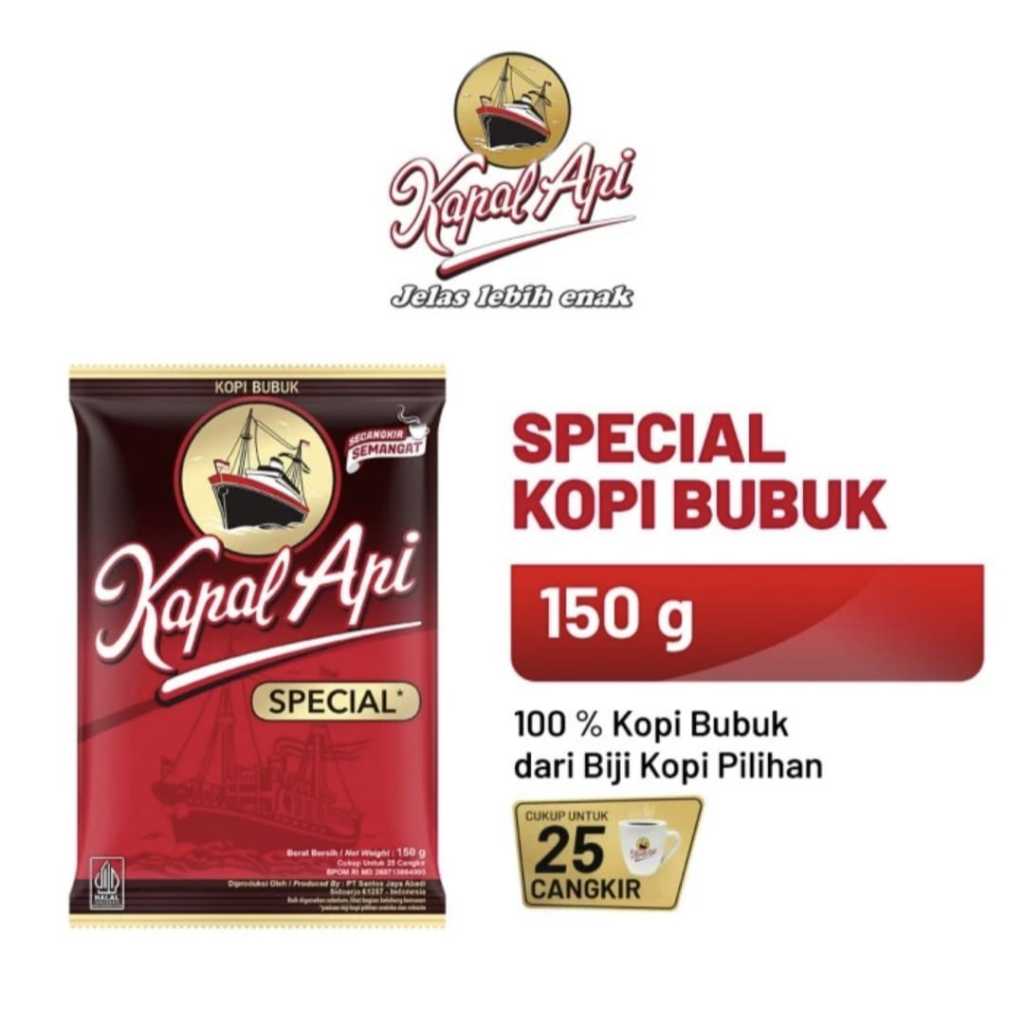 

Kapal API Special Kopi Bubuk 150 g