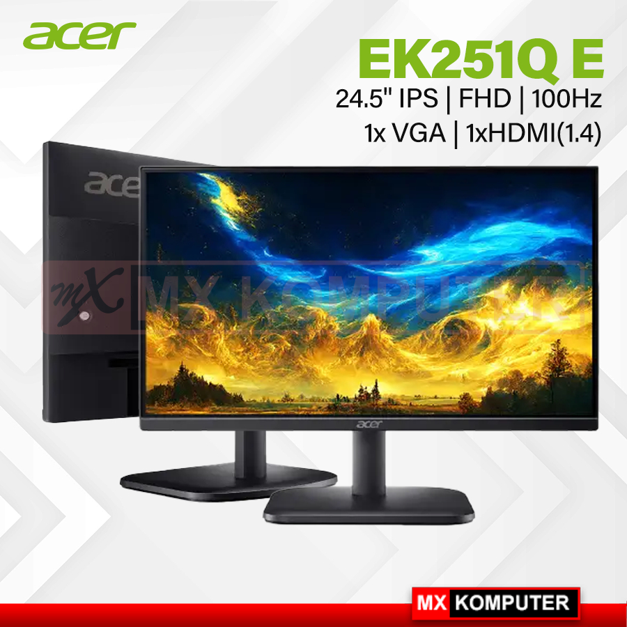 Monitor Acer 24.5" EK251Q E FHD IPS 100Hz / Monitor 24 inch