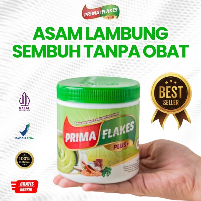 

Primaflakes Sereal Sehat, Ampuh Mengatasi Asam Lambung, Gerd Dan, Maag, Bergaransi Asli Halal 280 g