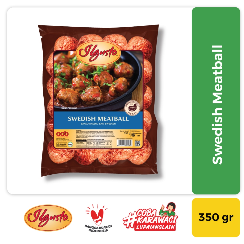 

Ilgusto Swedish Meatball 350gr