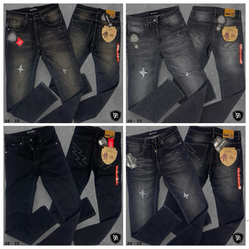 CELANA JEANS PANJANG PLANET SURF (Sobek)