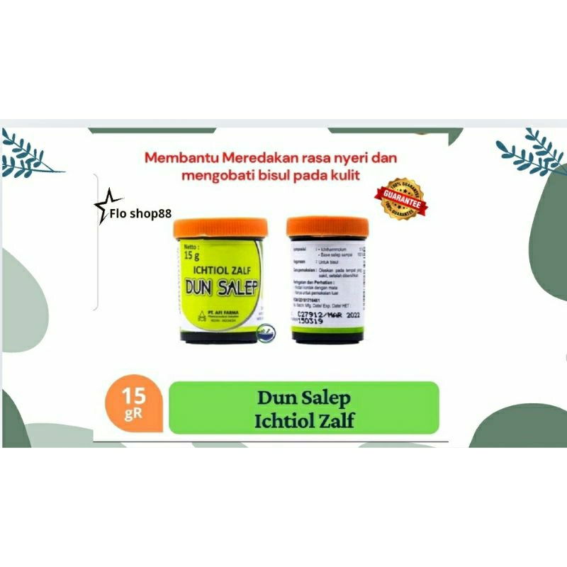 SALEP ICHTYOL SALEP HITAM / SALEP ICHTYOL SALEP / SALEP ICHTYOL / DUN SALEP / SALEP HITAM ICHTIOL / 