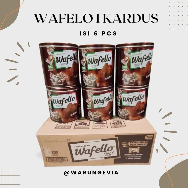 

WAFELLO WAFER KALENG 1 KARDUS