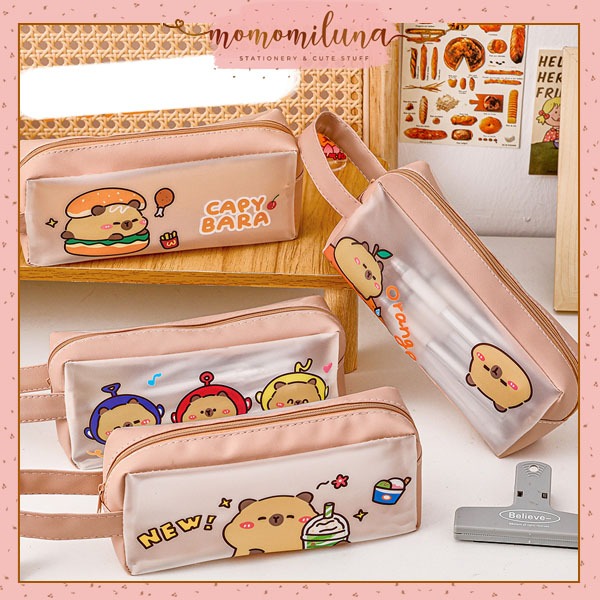 

Kotak pensil capybara doff tempat pensil lucu cute HB1830