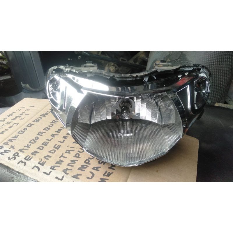 reflektor lampu depan tanpa mika motor Mio smile barang seken