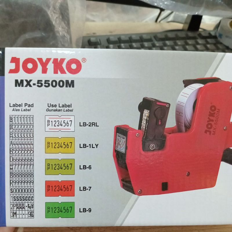 

Mesin Label harga joyko MX-5500M