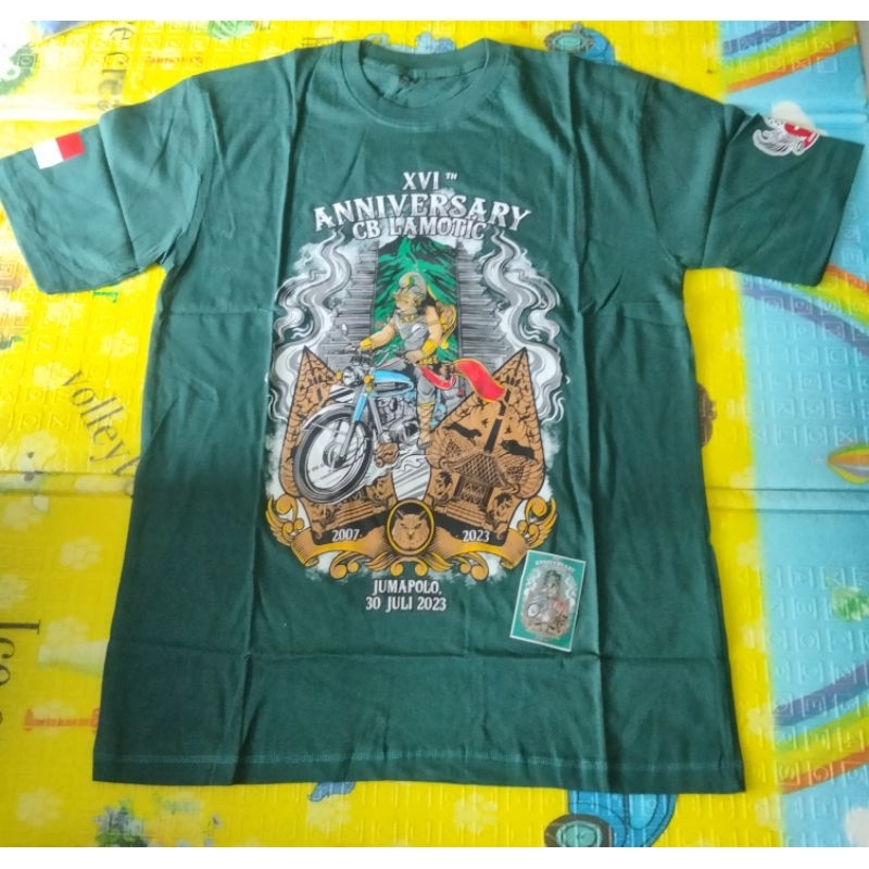KAOS CB LAMOTIC KARANGANYAR ORIGINAL KAOS ACARA CB GL MEGAPRO TIGER HEREX