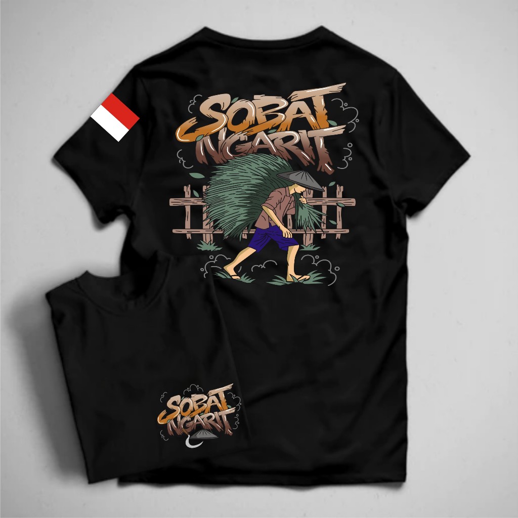 Albert Tshirt - Sobat Padi | T-Shirt Regular | Kaos Lengan Pendek | Baju Pria Wanita