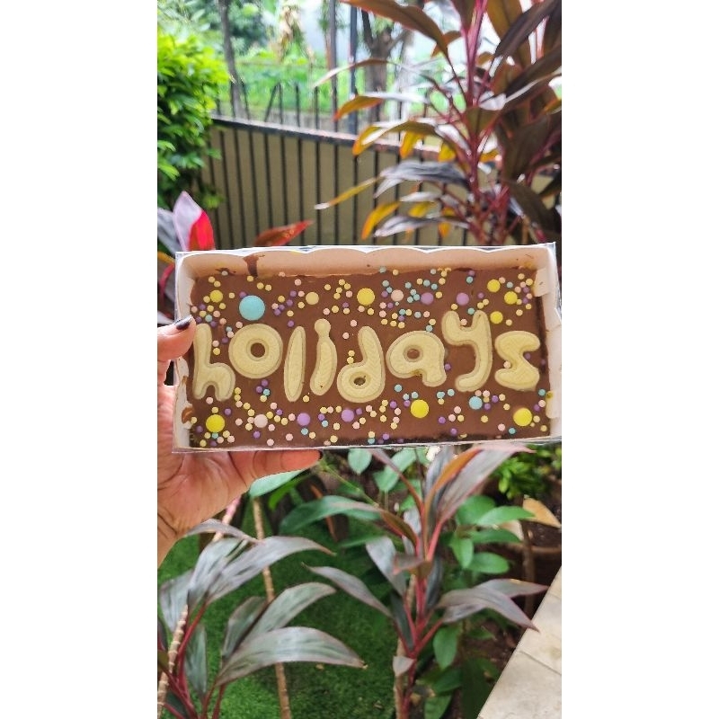 

party fudgy brownies custom uk 10x20