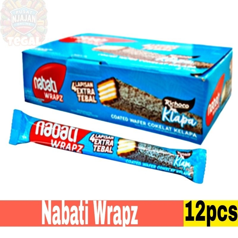 

NABATI WRAPZ COATED WAFER KOTAK ISI 12