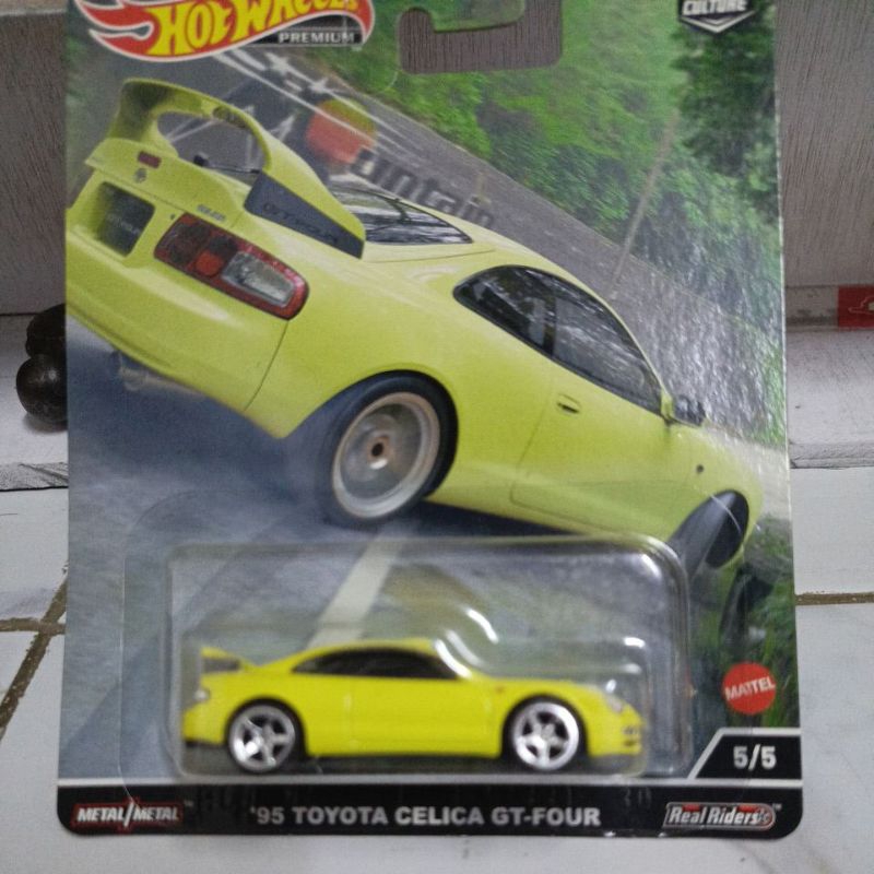 HOTWHEELS PREMIUM 95 TOYOTA CELICA GT-FOUR