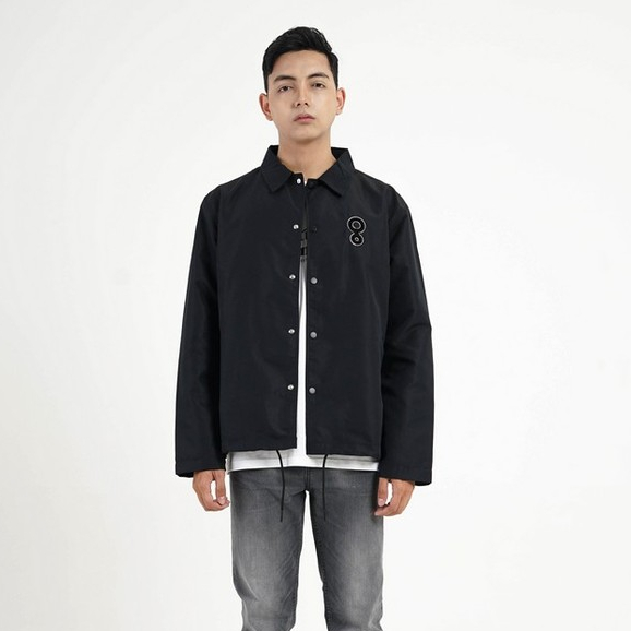 Greenlight Jaket Pria Coach Jacket Regular Fit Spin OL-GC121124