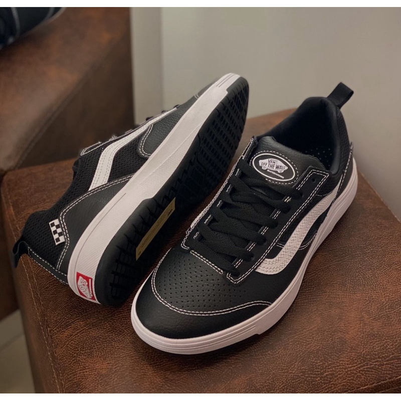 Vans Zahba Skate Leather Black White