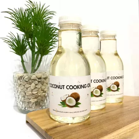 

Coconut Cooking Oil / Minyak Kelapa Goreng MPASI / BB Booster Mpasi / CCO / Lemak MPASI / Minyak Bayi