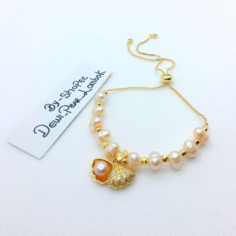 Gelang Srut Wanita Mutiara Asli Bersertifikat||gelang tangan bangle||gelang mutiara asli||gelang wan