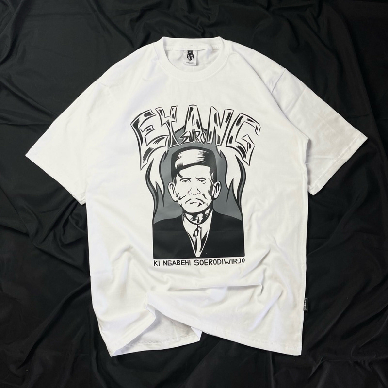 t-shirt eyang suro drop 3 white trah sh only kaos eyang suro ki ngabehi soerodiwirjo