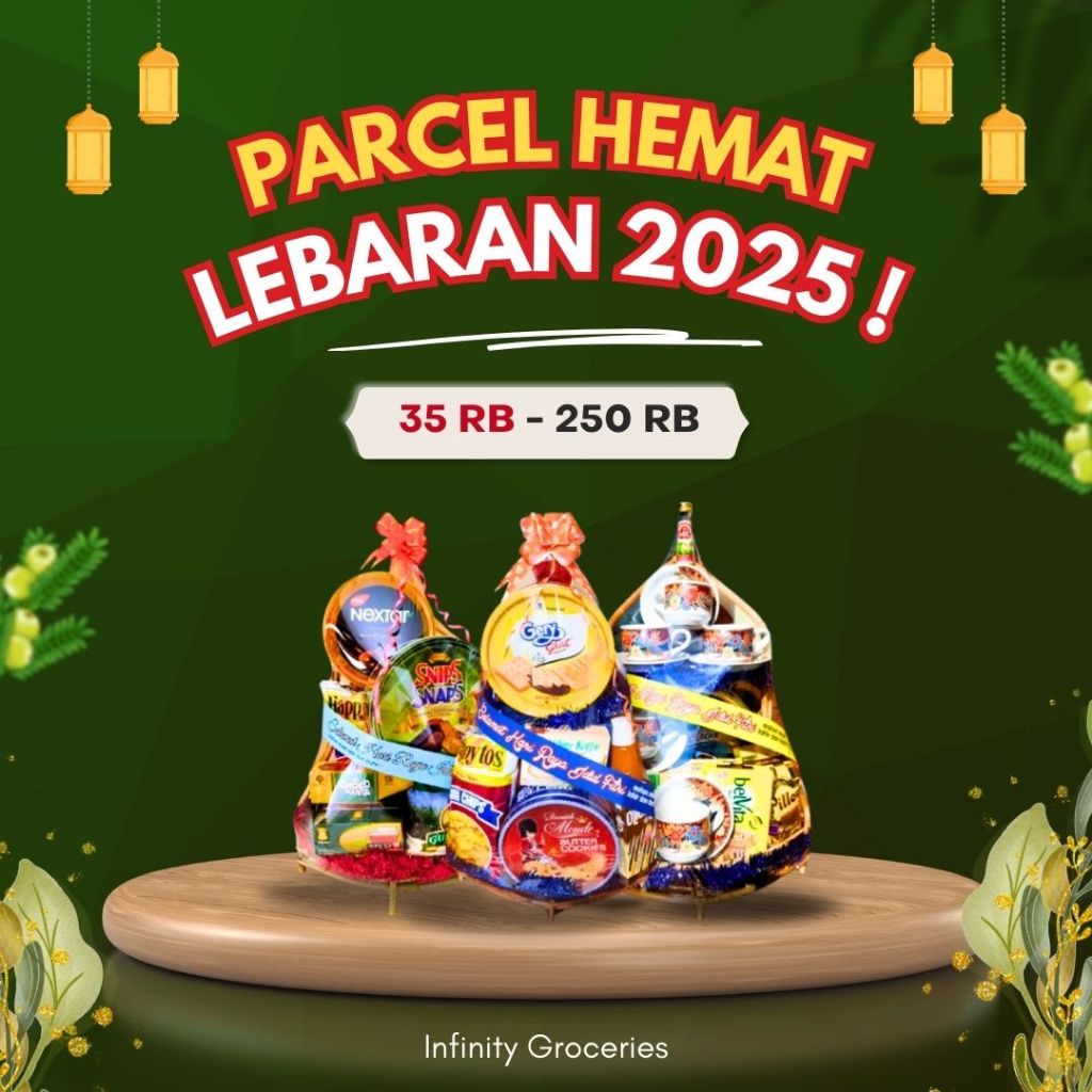 

PARCEL HEMAT 250 RIBU LEBARAN IDUL FITRI 2025 MURAH !!