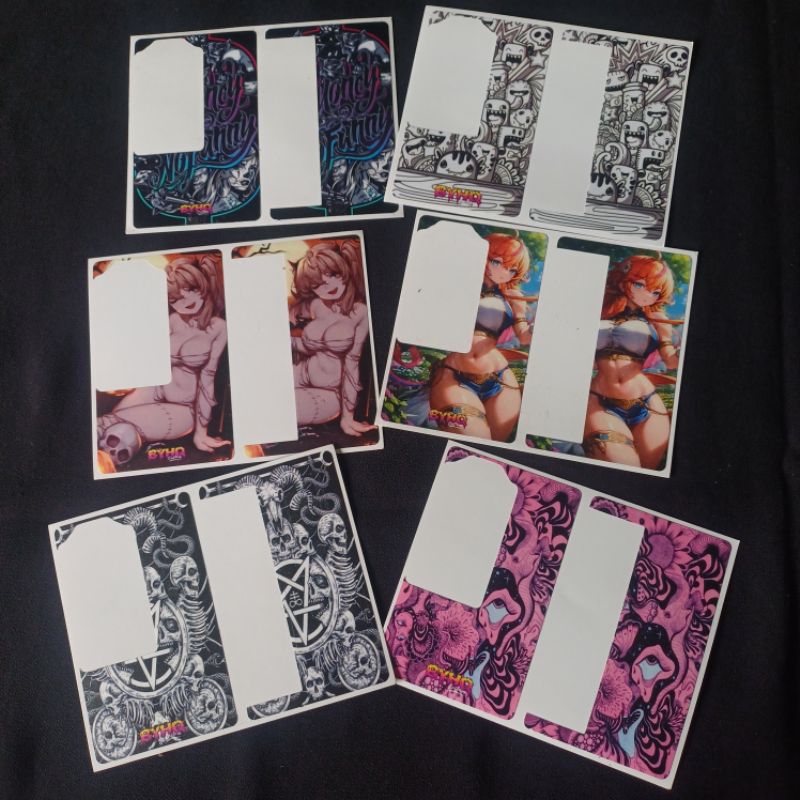 

Label Stiker Vinyl B 8 O Laminasi Doff Glosy