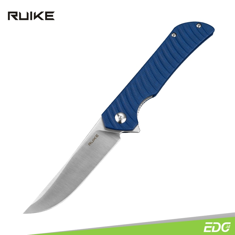 RUIKE P122-ME 14C28N Micarta Blue Survival Camping Tool
