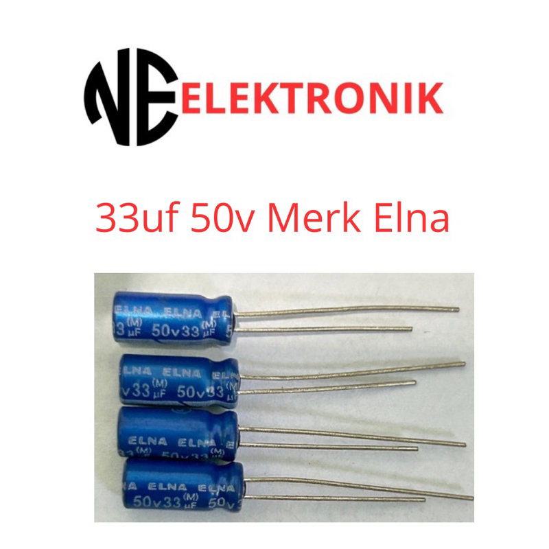 Elko Elco 33uf 50v Merk Elna