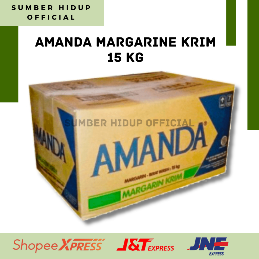 

AMANDA MARGARINE KRIM / MARGARINE CREAM AMANDA 15 KG