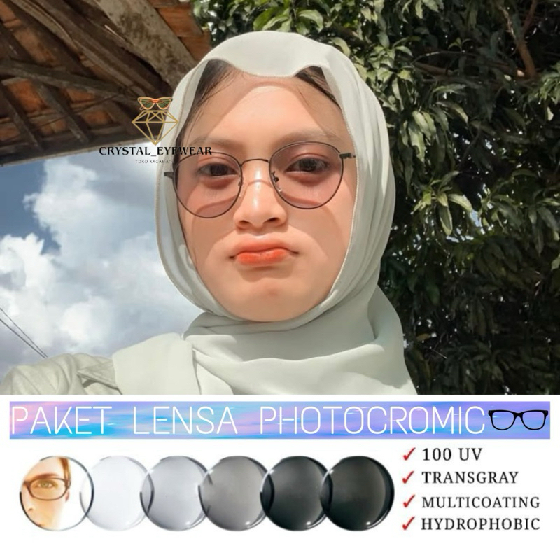 (CRYSTAL) kacamata oval kecil besi 2733(MUKA KECIL)paket hemat kacamata+Lensa blueray,antiradiasi,ph