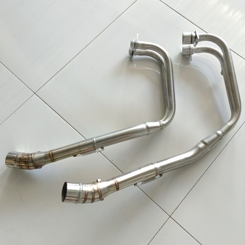 leheran / header kolong ninja new fi ninja fi cbr 250rr r25 mt25 ninja 250 karbu inlet 50mm