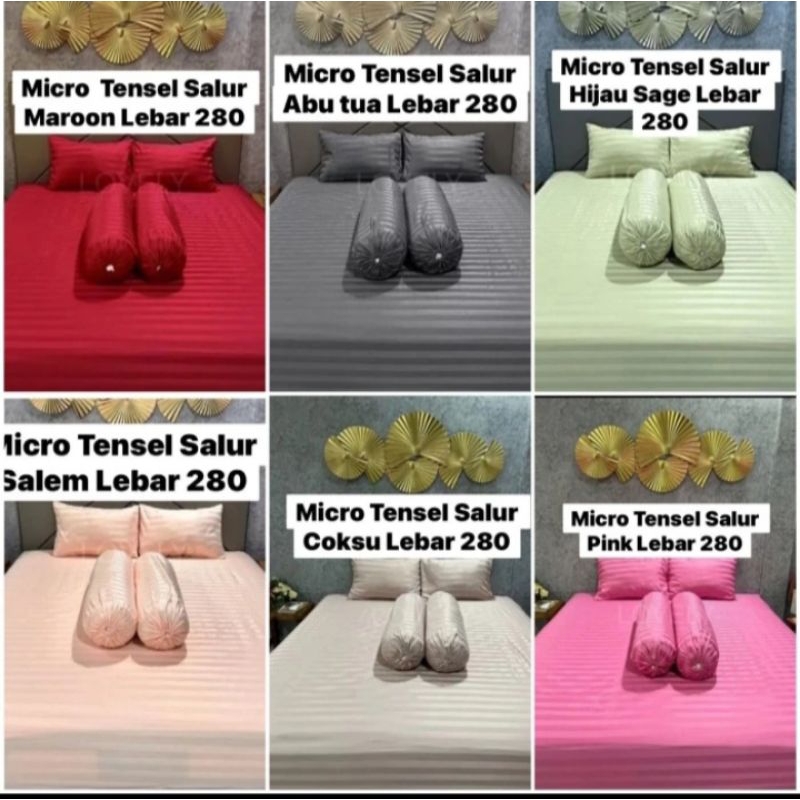 SPREI SET MICROTENCEL ALL SIZE
