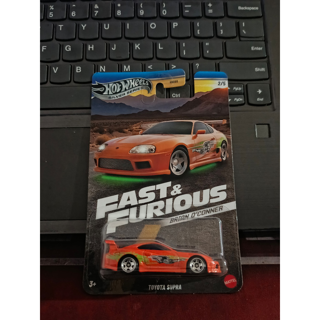 Hot Wheels Toyota Supra Mk4 Fast and Furious FnF Brian Oconner Orange Oren FF