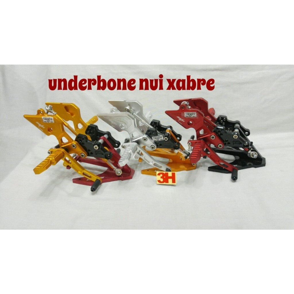 UNDERBONE NUI XABRE GOLD, MERAH, SILVER