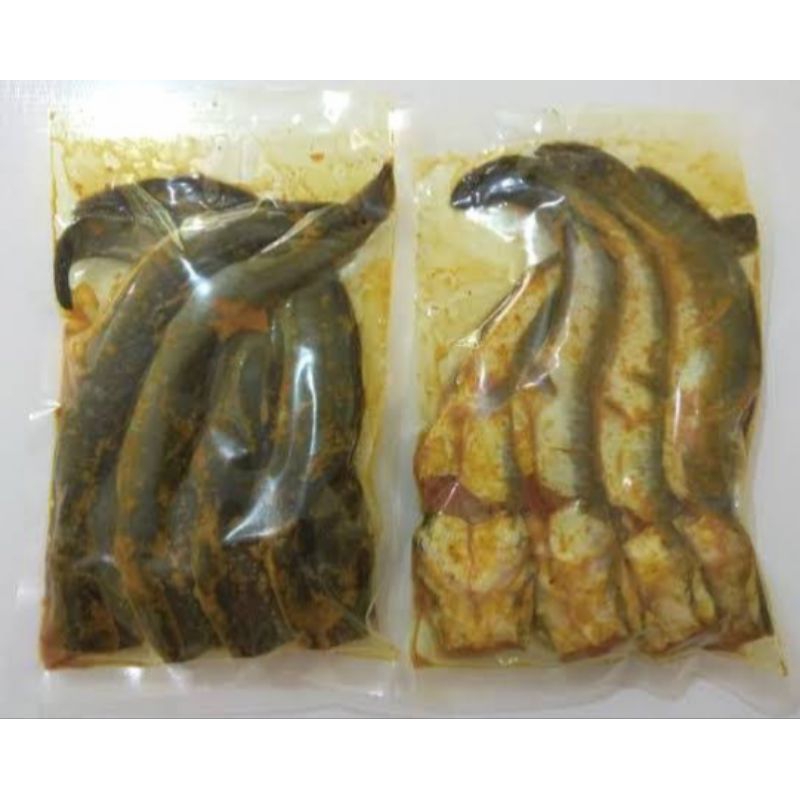 

Lele ungkep bumbu kuning