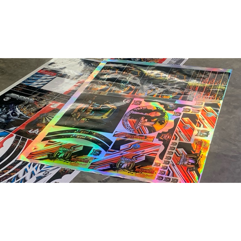 

decal sangkar hologram (bisa costume design)