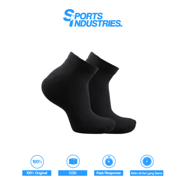 KAOS KAKI ORTUSEIGHT HYPERFUSE RN SOCKS - BLACK 100% ORIGINAL