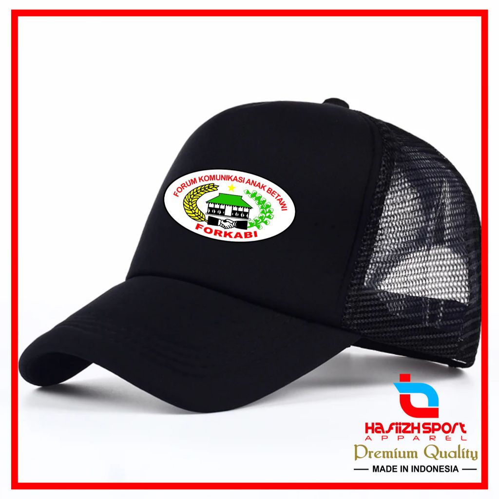 TOPI FORKABI / TOPI JARING FORKABI / TOPI JARING FORKABI FORUM KOMUNIKASI ANAK BETAWI BISA COD