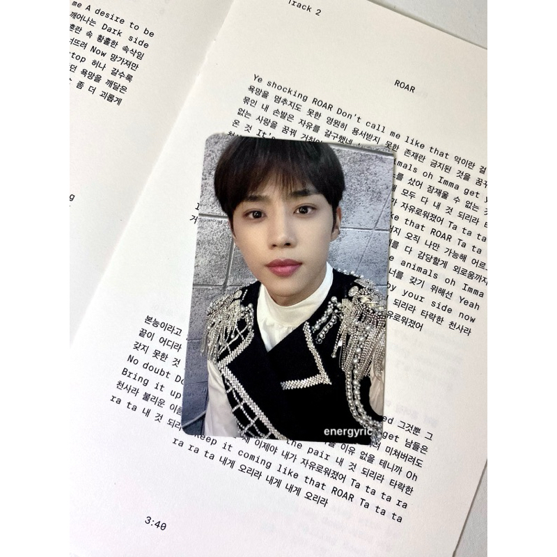 photocard pc kim sunwoo md road to kingdom checkmate