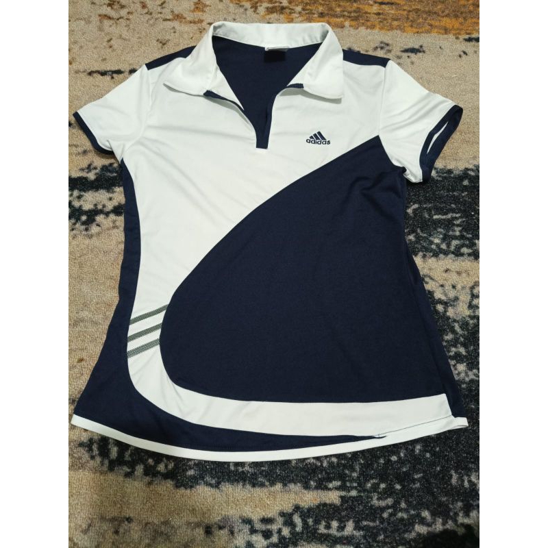 Baju kerah Adidas tennis golf wanita