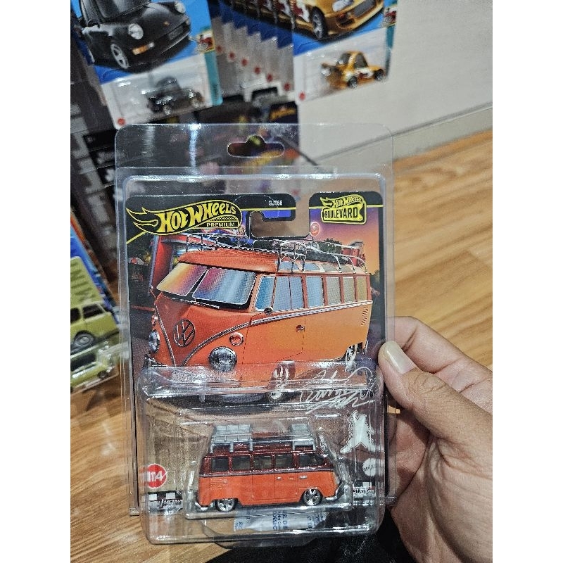 hotwheels hot wheels vw combi samba bus boulevard kondisi card 97%