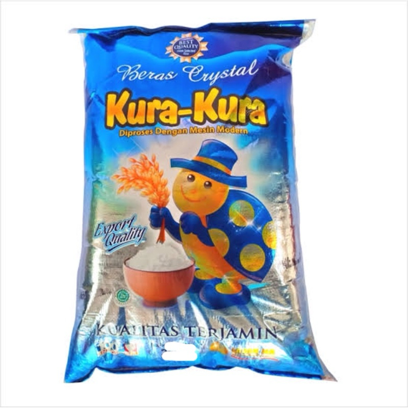 

Beras premium kura kura 5 kg