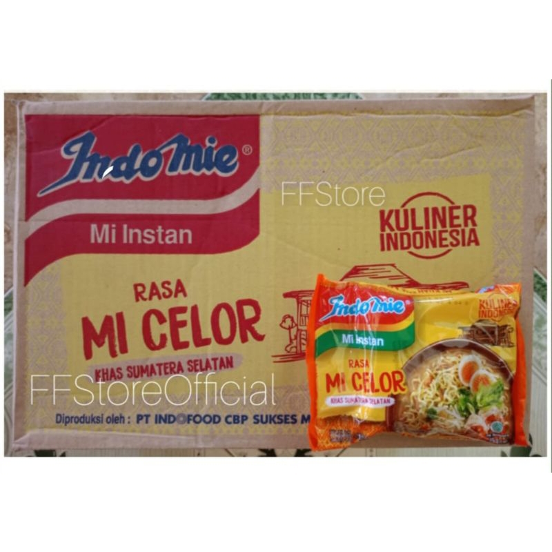 

INDOMIE Mie Instant Celor Palembang 1 Dus isi 40 Bks