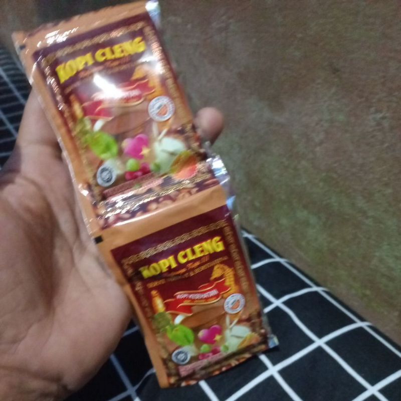 

1 box isi 10 sachet kopi bubuk jawa minuman rasa [ cleng ]