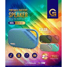 GPOWER Speaker Bluetooth portable wireless GS-30 GO Full warna Garansi Resmi