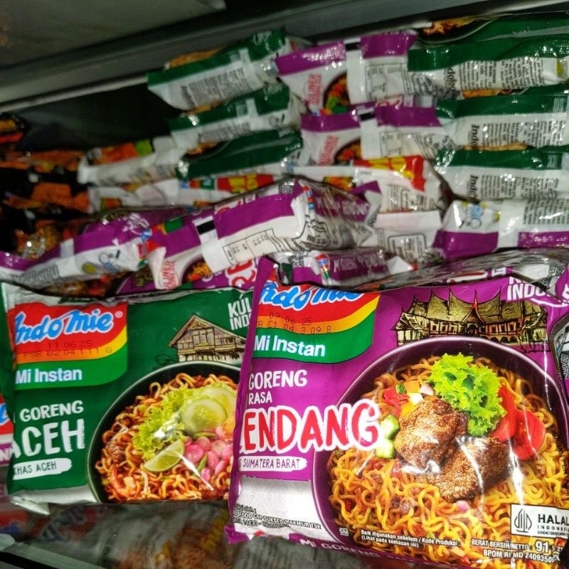 

Indomie mi instan mi goreng all varian